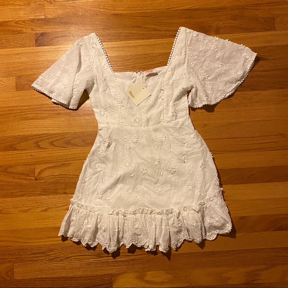 ShowPo Fancy A Spritz Square Neck Mini Dress